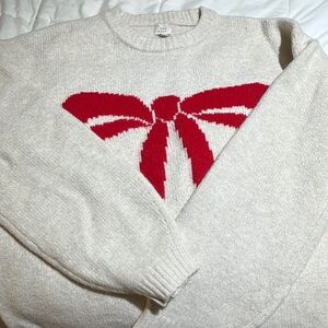 Target bow sweater